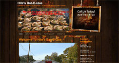 Desktop Screenshot of hitesbbq.com